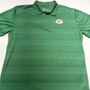 NFL Green Polo Shirt with Team Logo
